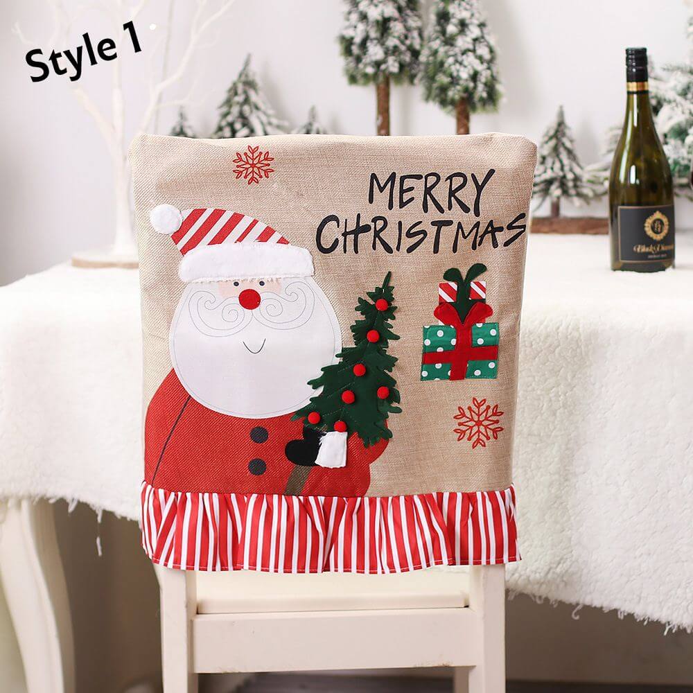 Weihnachts-Stuhl-Rückenbezüge 
